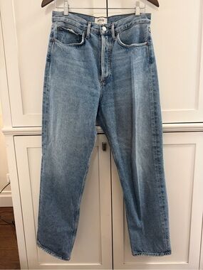 Agolde Light Blue High-Rise Jeans